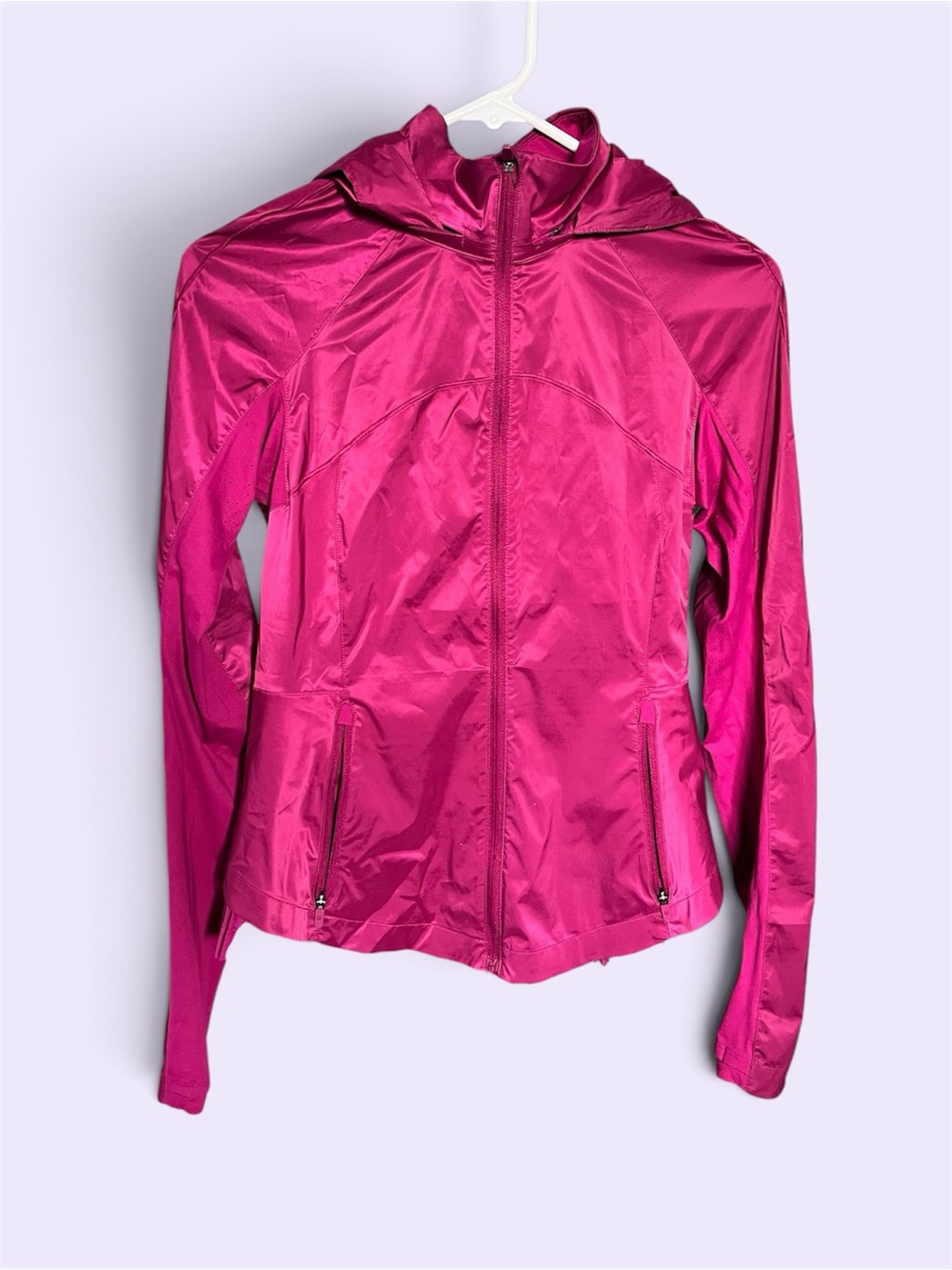 Lululemon goal smasher pleated back lightweight jacket (Size 4)